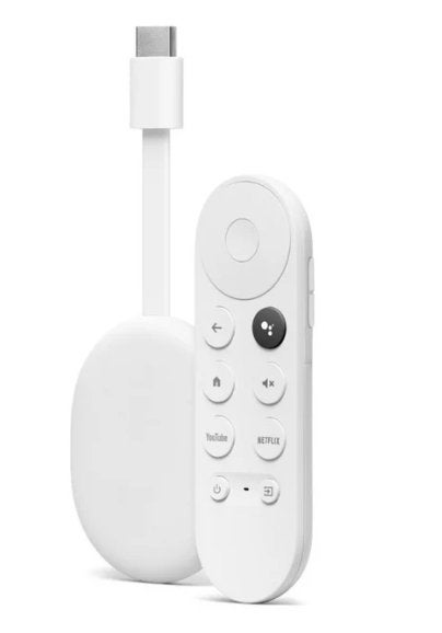 Google Chromecast met Android TV 4K, Ophalen of Verzenden, Zo goed als nieuw, HDMI, Minder dan 500 GB