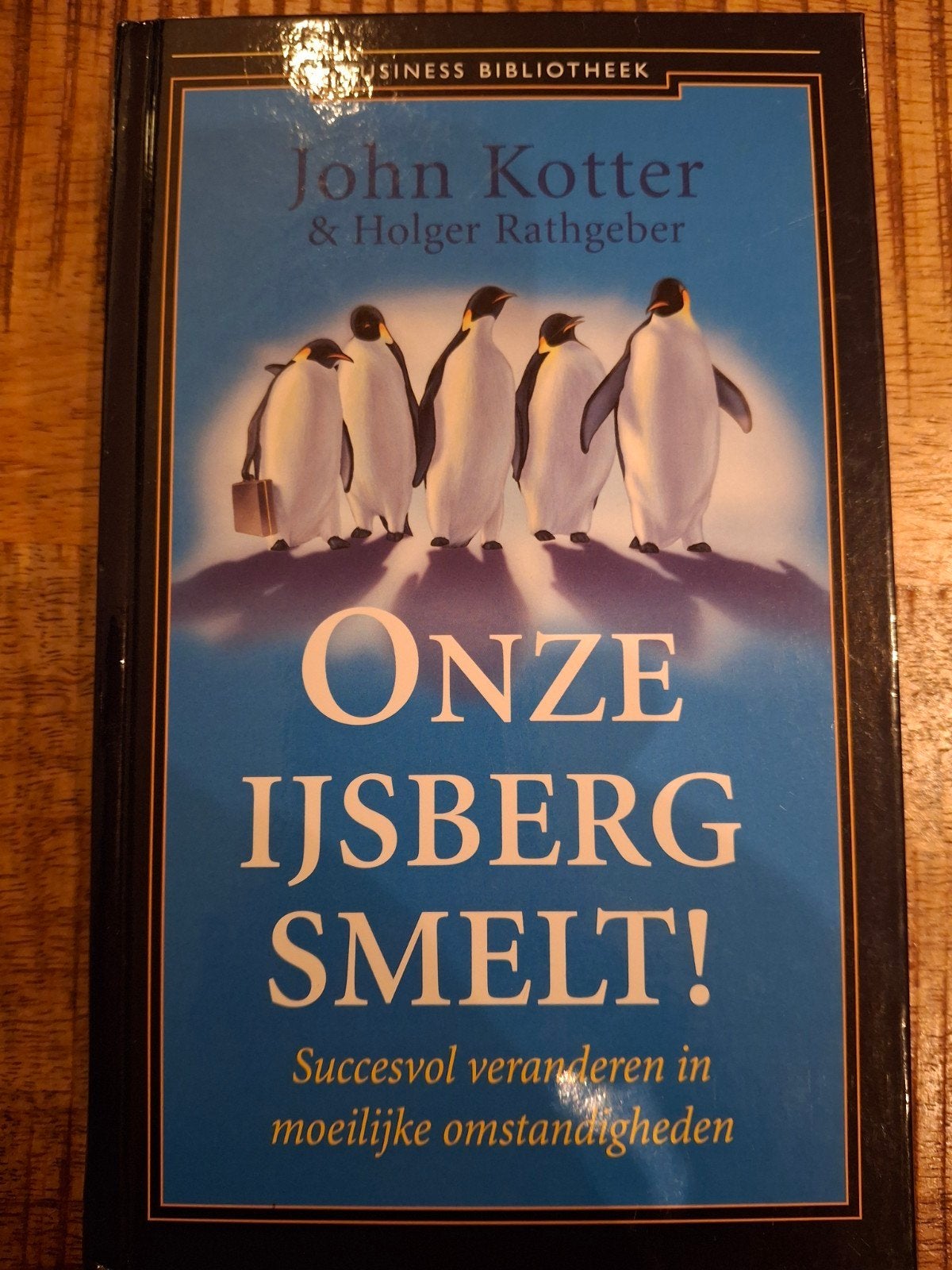 Onze IJsberg Smelt! Succesvol Veranderen - John Kotter, Ophalen of Verzenden, Zo goed als nieuw, Management, John Kotter & Holger Rathgeber