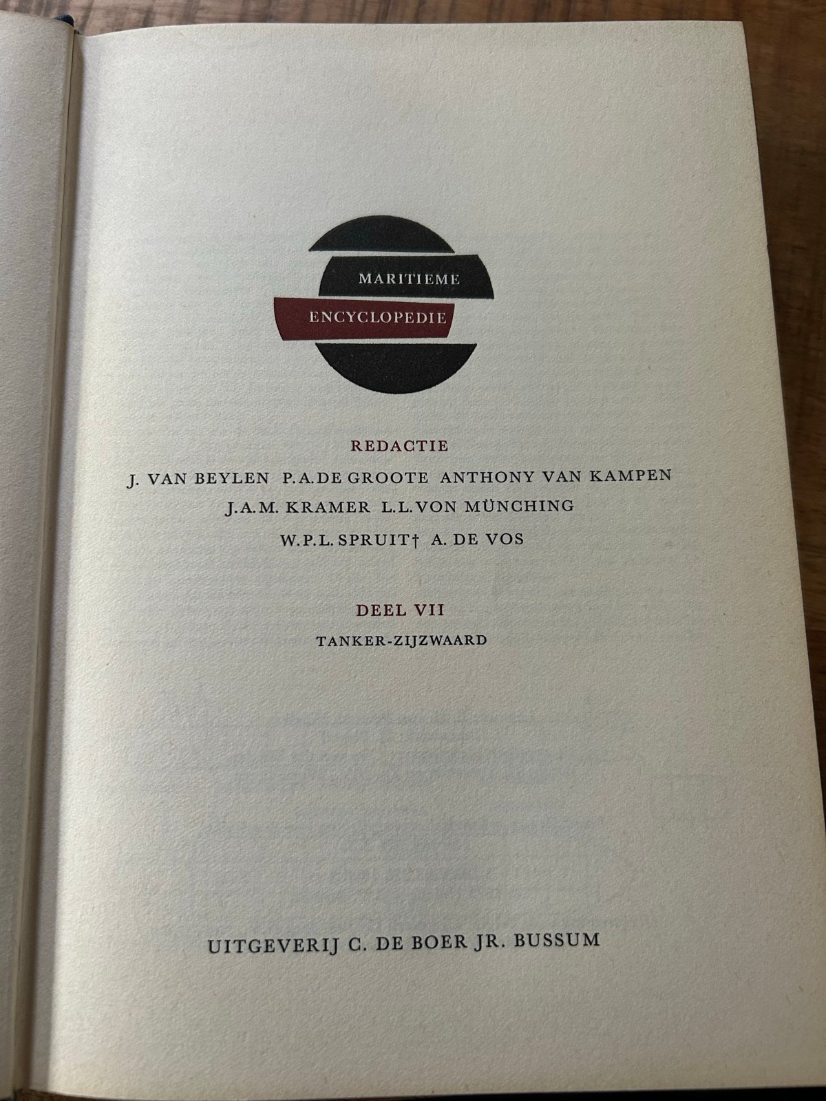 Maritieme Encyclopedie - Complete Serie (7 delen), Ophalen, Gelezen, Overige onderwerpen, Complete serie
