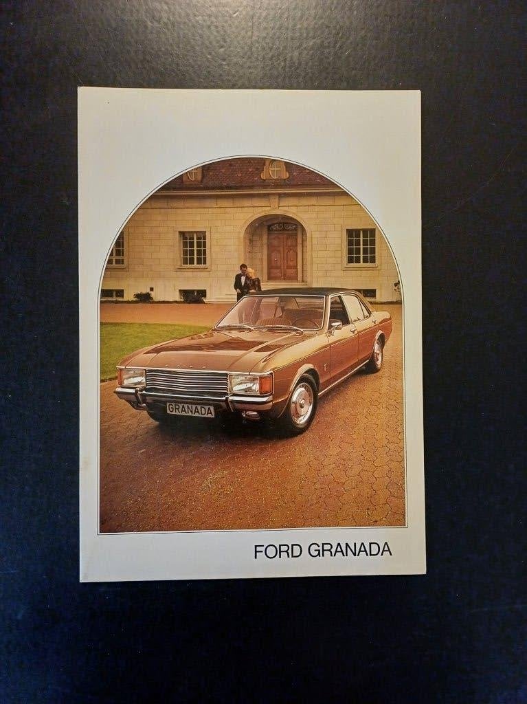 FORD GRANADA brochure folder origineel NL, Verzenden, Zo goed als nieuw, Ford