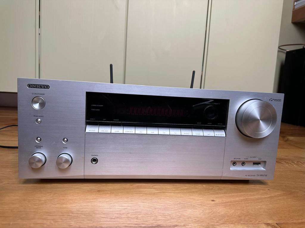 Onkyo AV Receiver TX-NR646E, Audio, Tv en Foto, Versterkers en Receivers, Ophalen, Zo goed als nieuw, 120 watt of meer, Onkyo