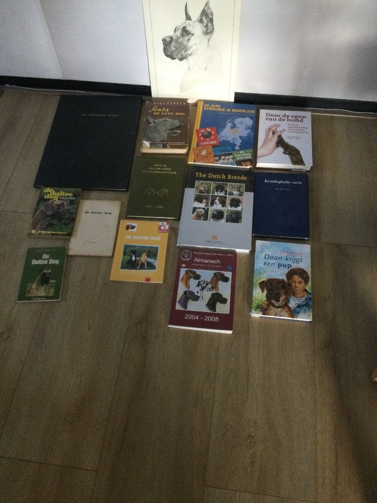 Boeken ( Duitse Doggen ), Ophalen of Verzenden