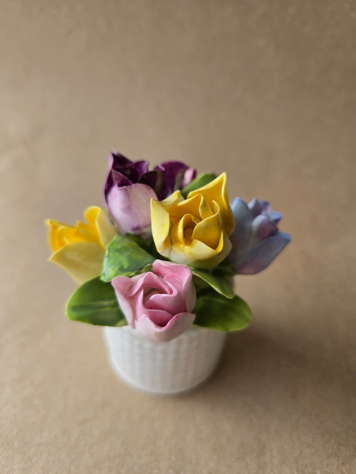 Coalport Bone China Bloemenvaasje - Made in England, Antiek en Kunst, Ophalen of Verzenden