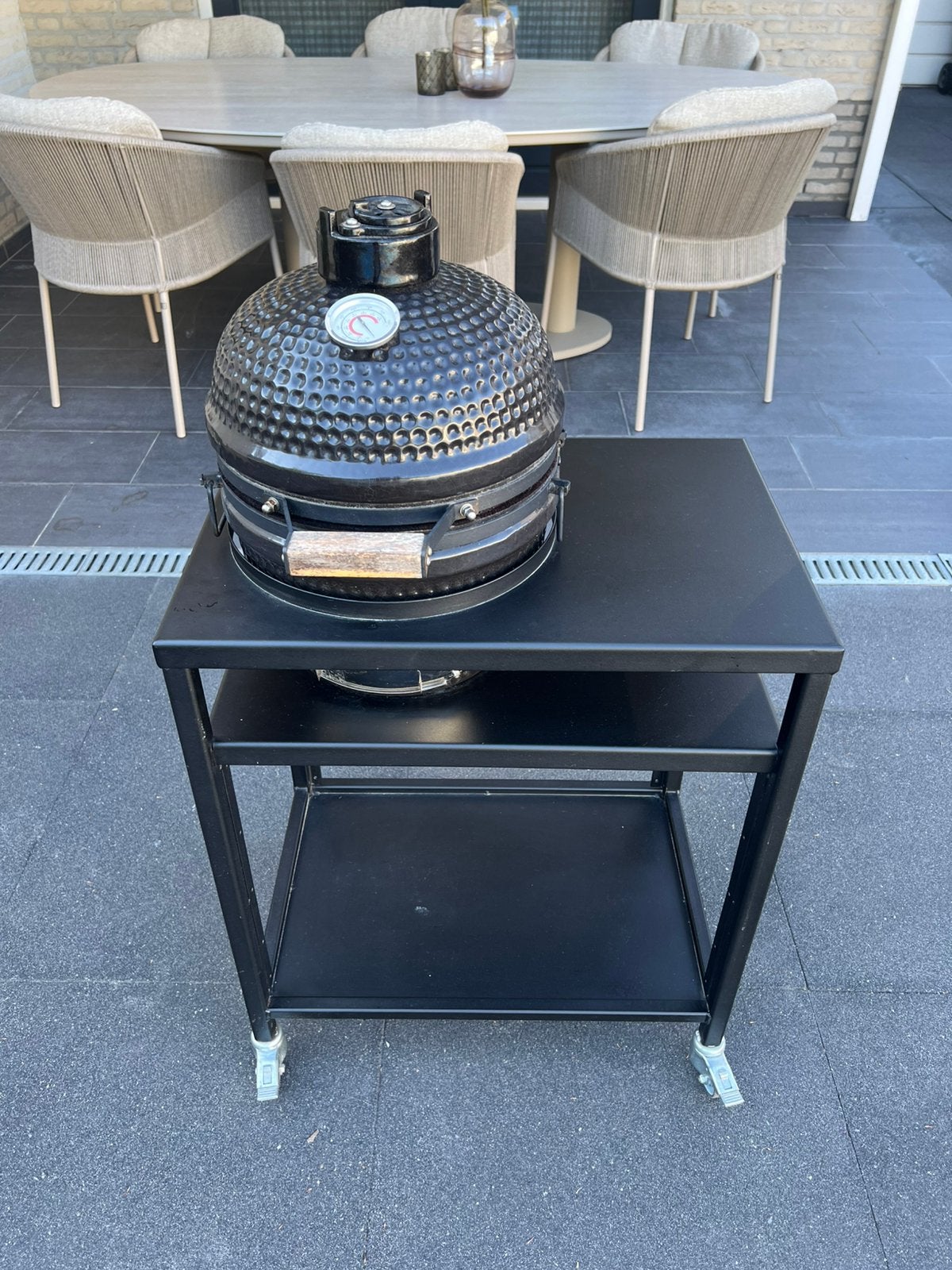 Komado bbq, Ophalen of Verzenden, Zo goed als nieuw, Gas