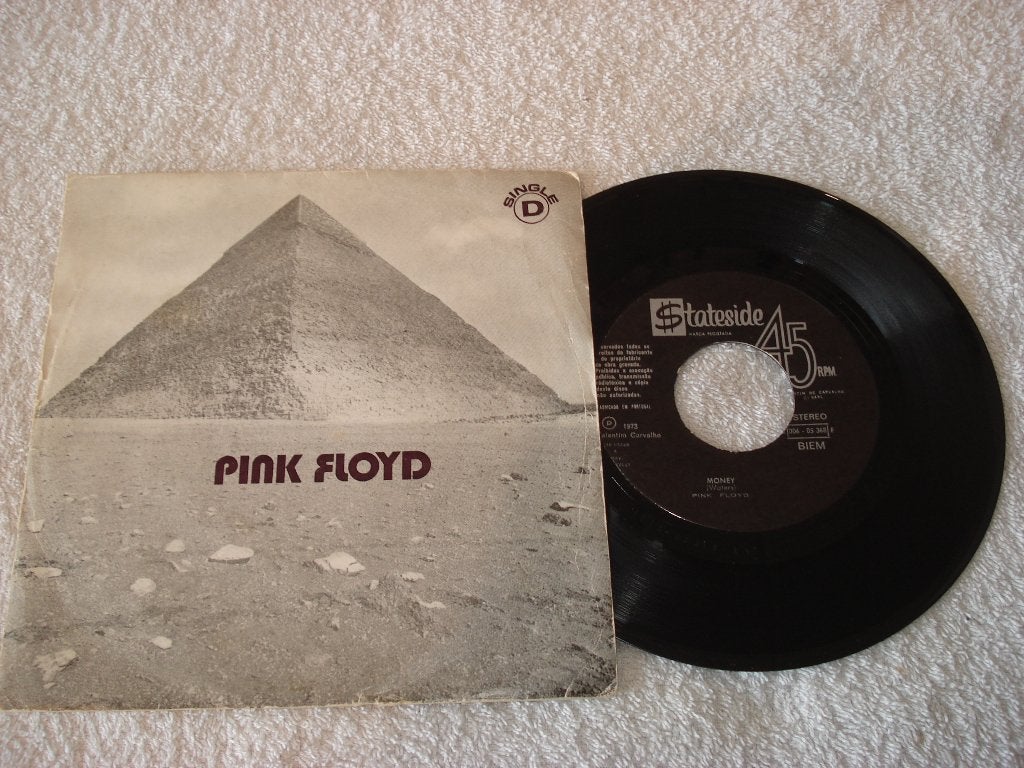 Pink Floyd    MONEY    Portugal     Orgineel, Fotohoes, Ophalen of Verzenden, Zo goed als nieuw, Pop
