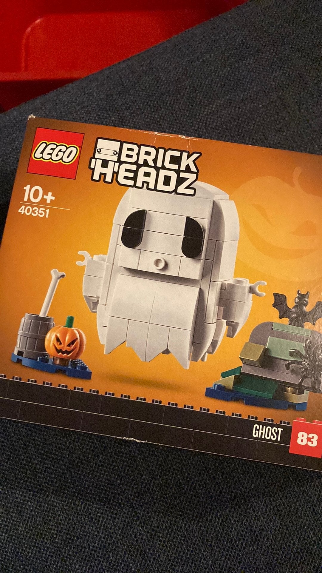 BrickHeadz Ghost (Halloween Lego!), Kinderen en Baby's, Inclusief instructies, Gebruikt, BrickHeadz, Lego
