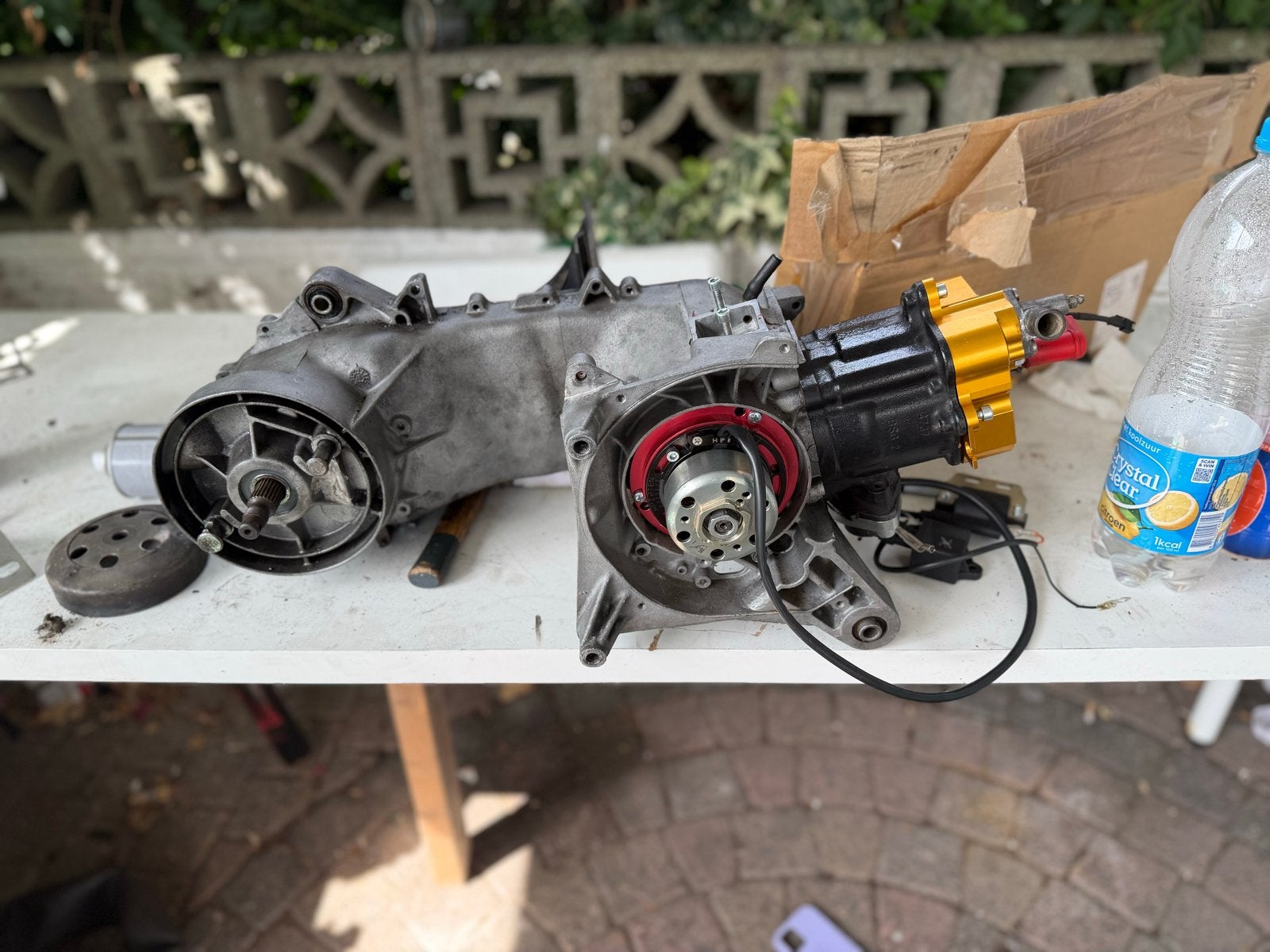 125cc M05 blok, Ophalen of Verzenden, Gebruikt, Blok, Piaggio
