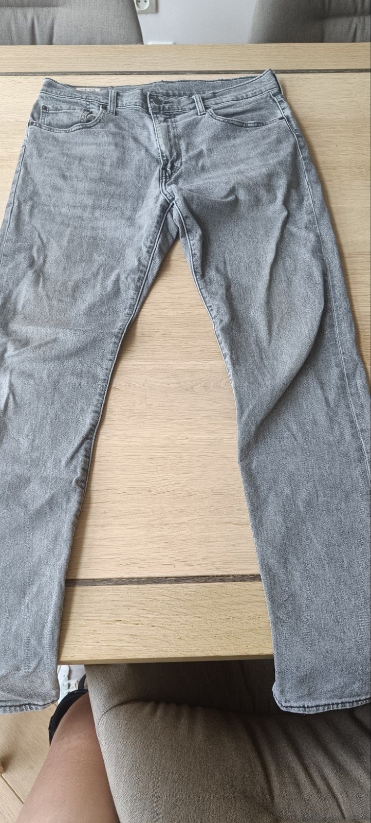 Levi's 502, W33 L34, lichtgrijs, Levi's, Ophalen of Verzenden, W33 - W34 (confectie 48/50), Grijs