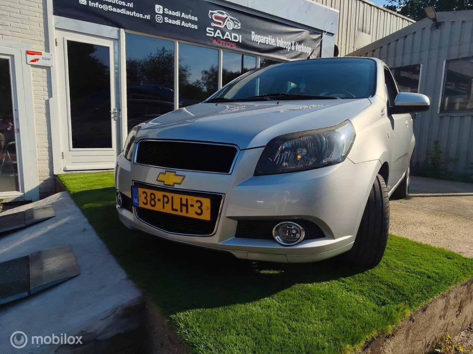 Chevrolet Aveo 1.2 16V LS+, Auto's, Chevrolet, Bedrijf, Te koop, Aveo, ABS, Airbags, Airconditioning, Alarm, Centrale vergrendeling