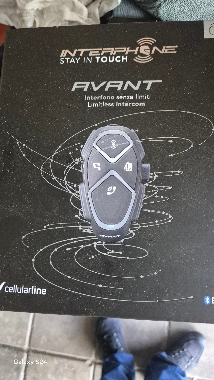 Interphone Avant Bluetooth Intercom - Gebruikt, Motoren, Ophalen of Verzenden, Zo goed als nieuw