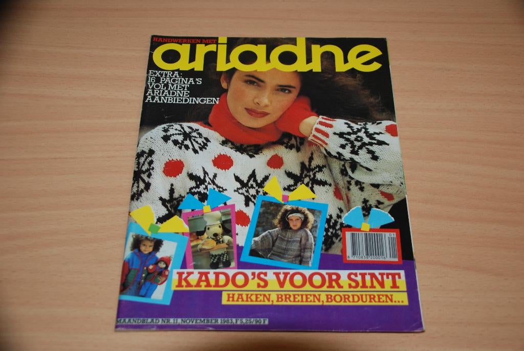 Ariadne november 1983.                Met beren haken., Ophalen of Verzenden, 1980 tot heden, Nederland, Tijdschrift