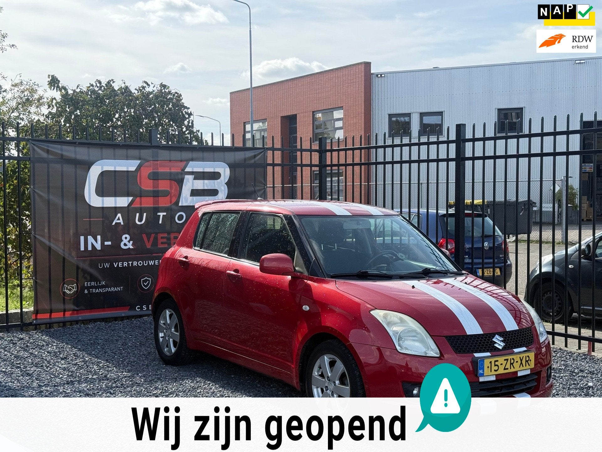 Suzuki Swift 1.3 Shogun AIRCO!APK!KOOPJE!, Voorwielaandrijving, Stof, Zwart, 400 kg