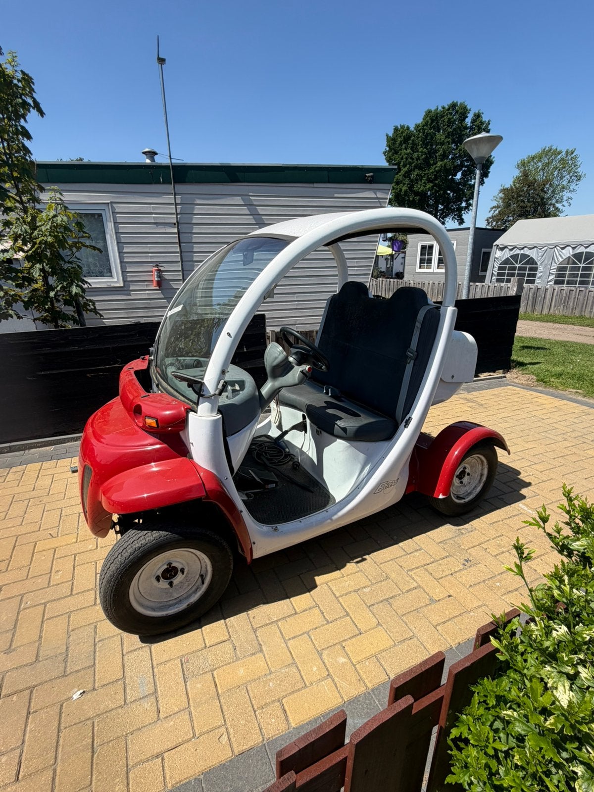 Elektrische golfkar 72V loopt niet accus vervangen zo mee, Ophalen, Zo goed als nieuw