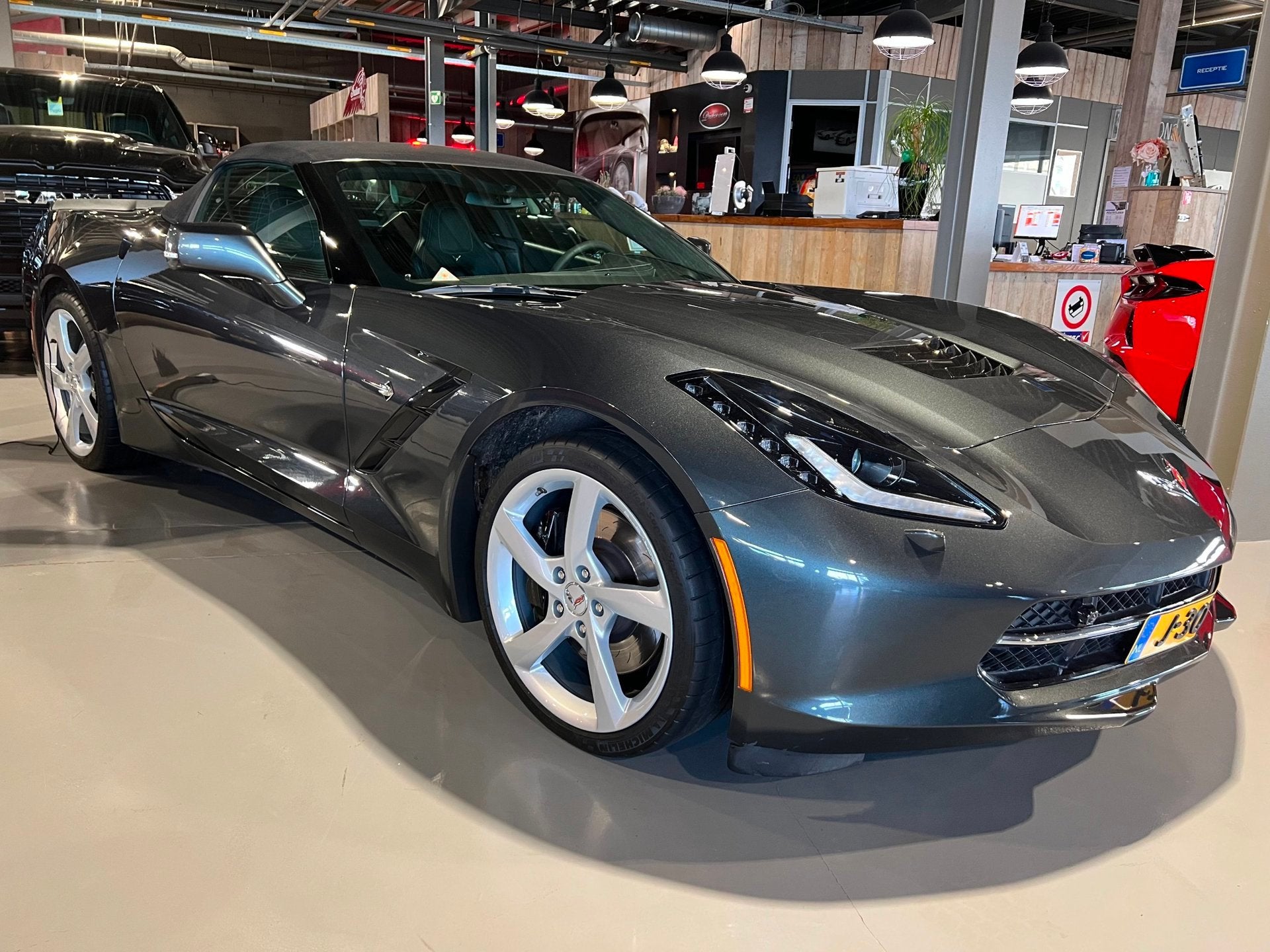 Chevrolet USA Corvette Convertible 6.2 Stingray 3LT, Auto's, Chevrolet, Automaat, Dealer onderhouden, Achterwielaandrijving, Gebruikt