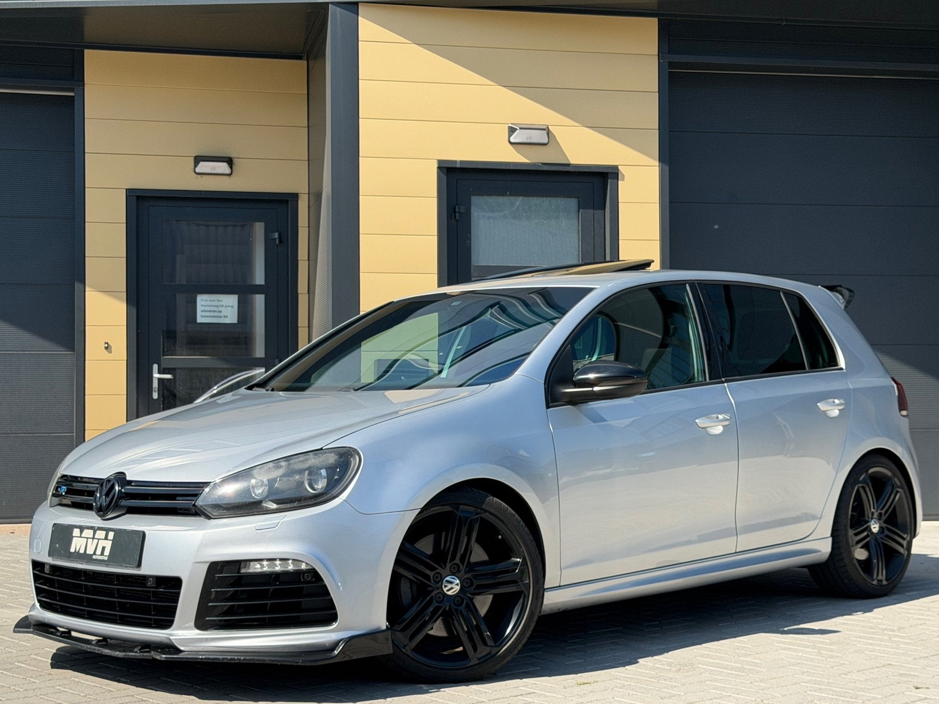 Volkswagen Golf 2.0 R 4-Motion - DSG - Pano - Talladega - Le, Auto's, Gebruikt, Zwart, 4 cilinders, 1984 cc