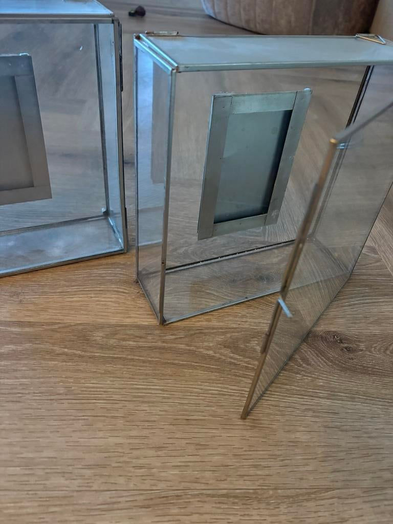 Riviera Maison glazen Memory boxen, Ophalen, Zo goed als nieuw