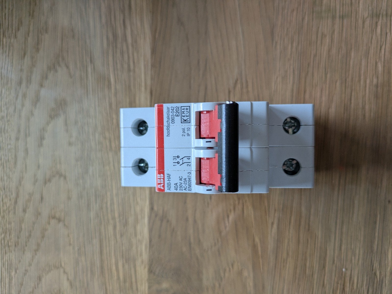 ABB HAF Hoofdschakelaar 40A 2-polig E202/40R, Ophalen of Verzenden, Schakelaar