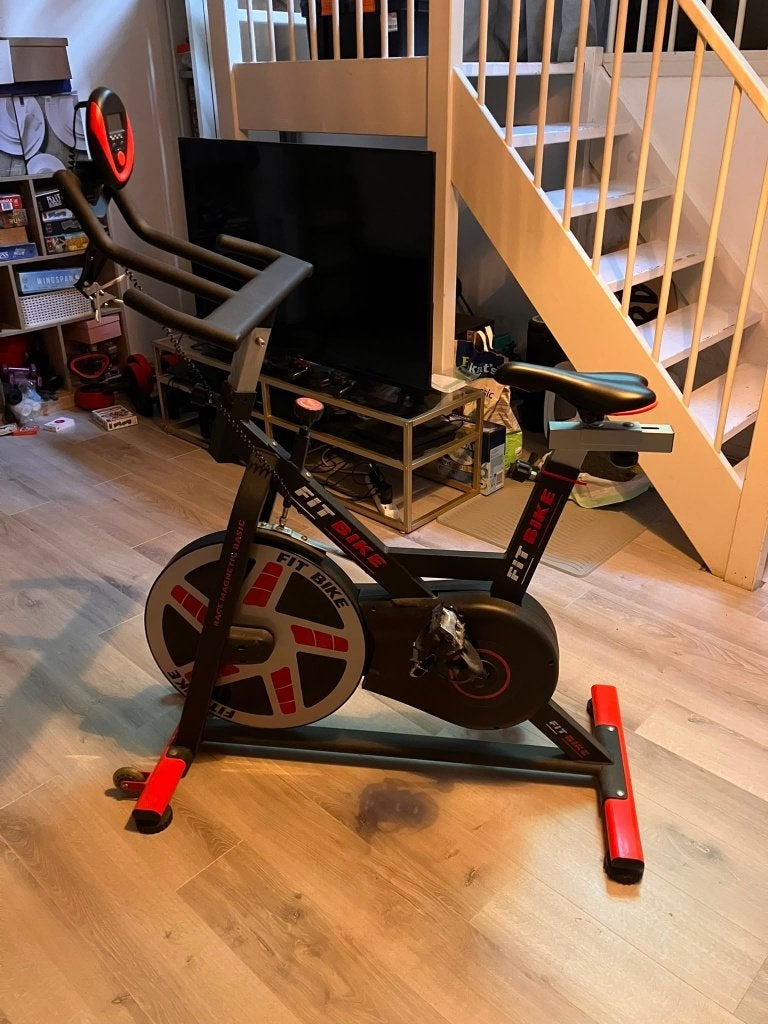 FitBike - Race Magnetic Basic, Sport en Fitness, Ophalen, Zo goed als nieuw, Overige materialen, Spinningfiets