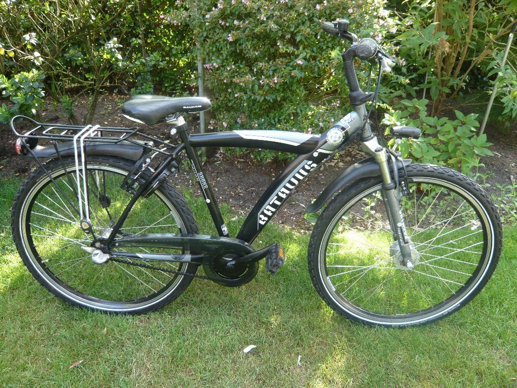 mooie 26" -49cm batavus snake zwart/grijs, Fietsen en Brommers, Gebruikt, Versnellingen, Batavus, Ophalen