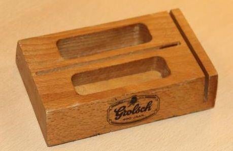 Grolsch kaart-/vilthouder (11 stuks), Ophalen, Zo goed als nieuw, Viltje(s), Grolsch