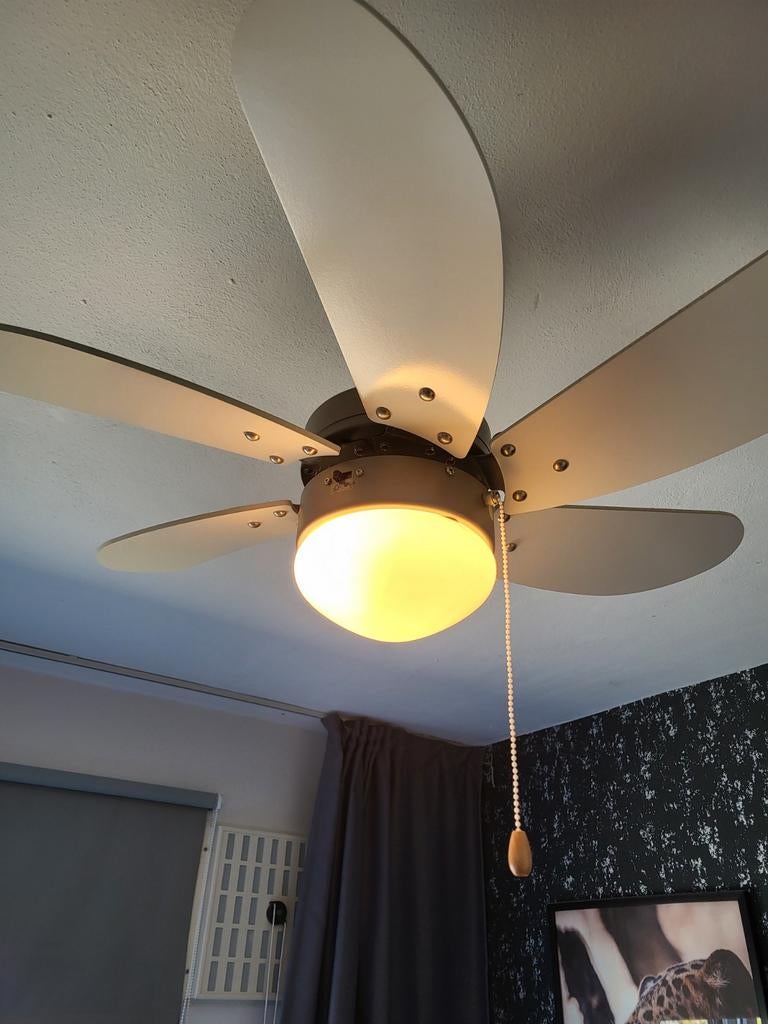 Plafond ventilator bestron zeer goede staat voor zomer winte, Ophalen, Zo goed als nieuw, Plafondventilator