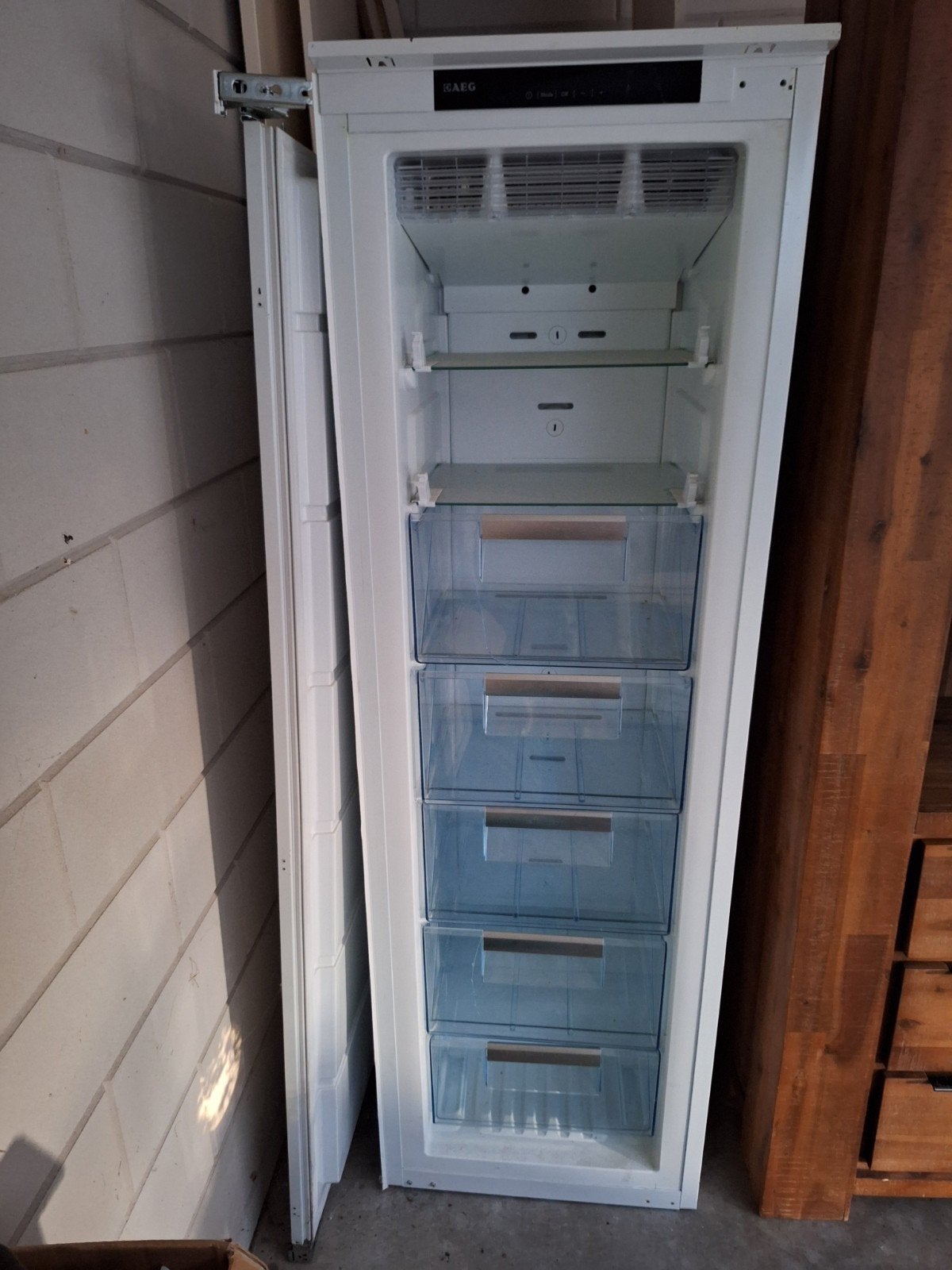 Inbouwvriezer vriezer vrieskast, Witgoed en Apparatuur, Vriezers en Diepvrieskisten, Ophalen, Minder dan 60 cm, 160 cm of meer