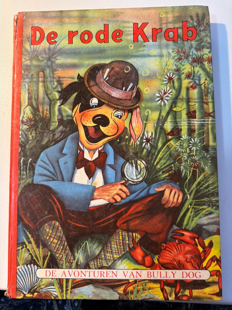 De Rode Krab - De Avonturen van Bully Dog, Eén stripboek, Ophalen of Verzenden, Gelezen