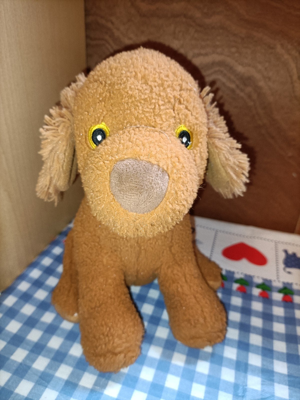 Zeeman bruine hond knuffel 26 cm groot, Kinderen en Baby's, Ophalen of Verzenden, Zo goed als nieuw