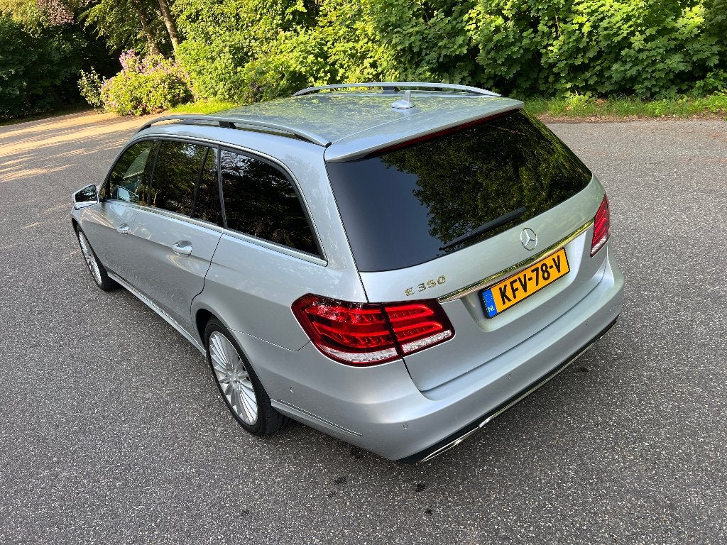 Mercedes-Benz E-Klasse E350 306pk 7G-Tronic 2013 VERKOCHT, Auto's, Mercedes-Benz, Euro 5, Leder, 6 cilinders, 1745 kg