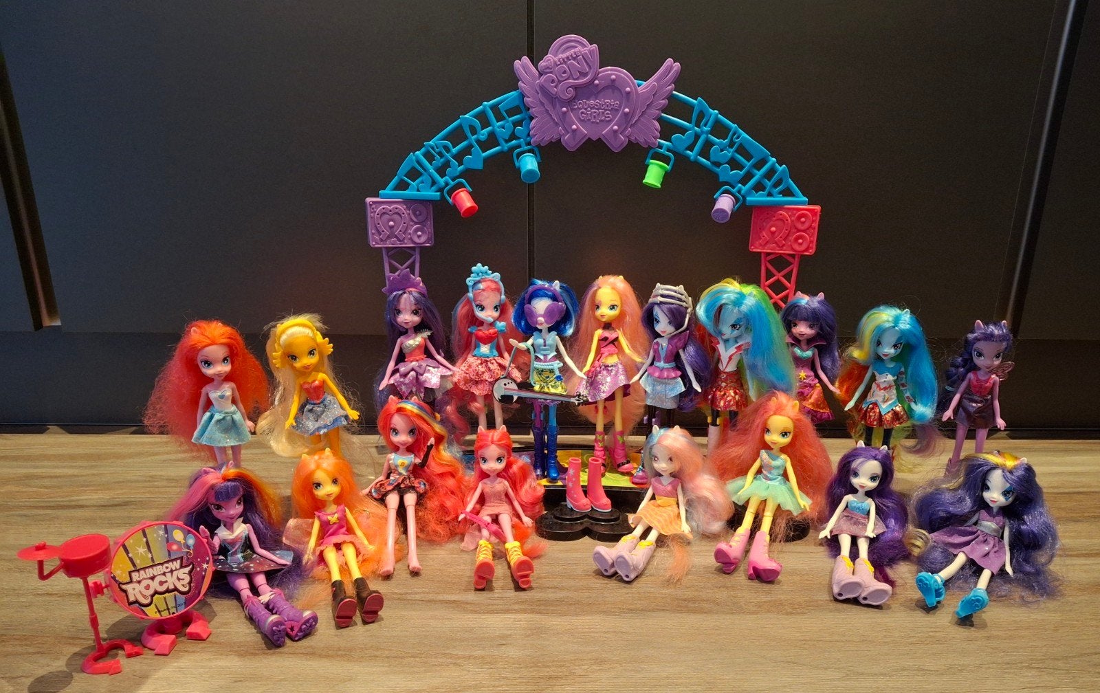 Verzameling Equestria girls van My little pony, Ophalen of Verzenden, Gebruikt