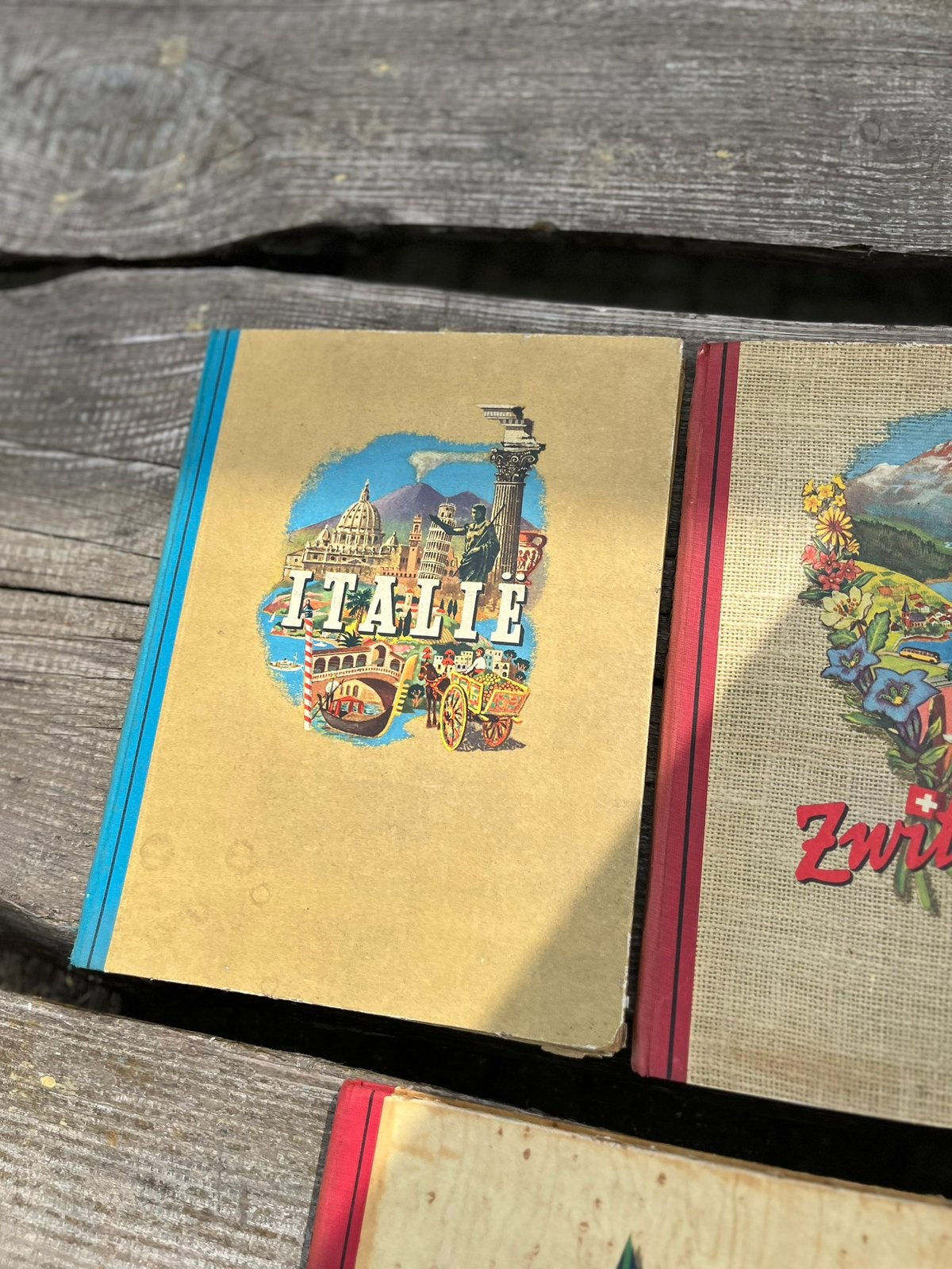Douwe egberts boeken Italië zwitserland Canada retro €6 p/s, Ophalen of Verzenden, Huis en Inrichting