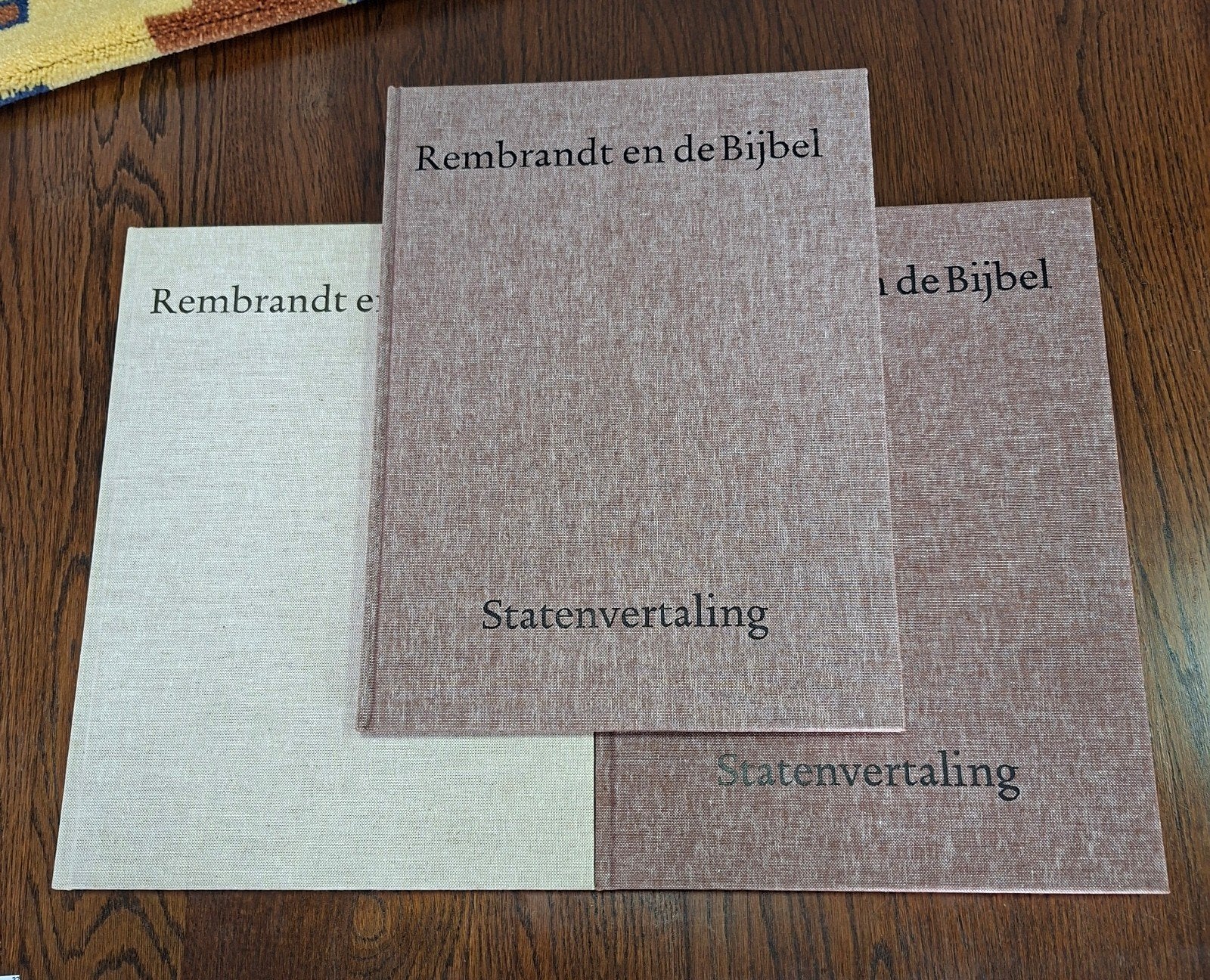 3 boeken Rembrandt en de Bijbel | Statenvertaling, Boeken, Ophalen, Zo goed als nieuw, Rembrandt/Hidde Hoekstra