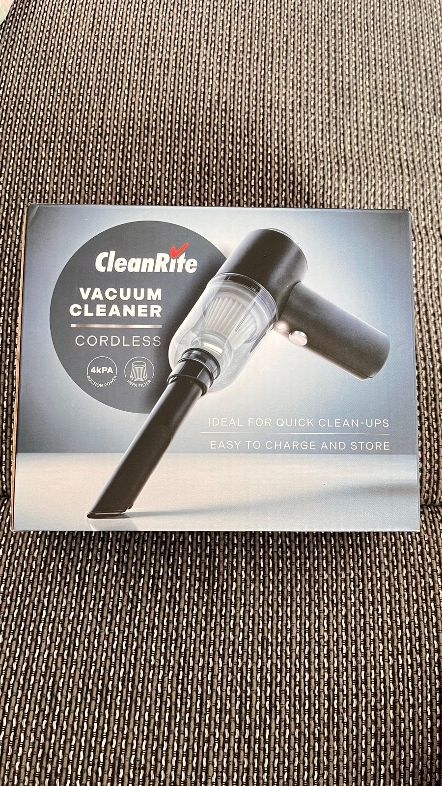 CleanRite Draadloze Kruimeldief - Ideaal voor snelle schoonm, Overige merken, Kruimeldief, Ophalen of Verzenden, Reservoir