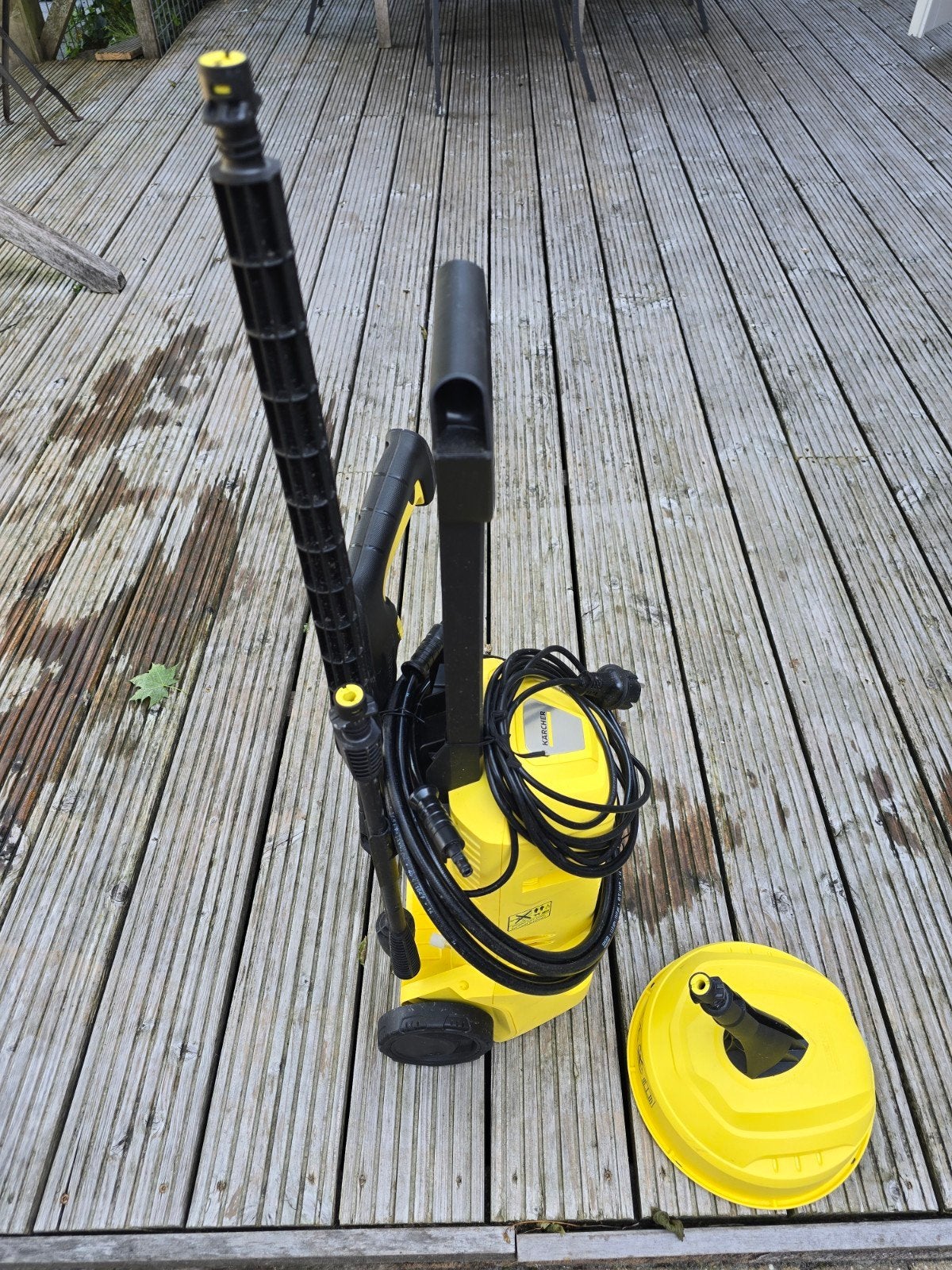 Kärcher K2 Premium hogedrukreiniger met terrasreiniger, Gebruikt, Met autostop en -start, Kärcher, Ophalen of Verzenden