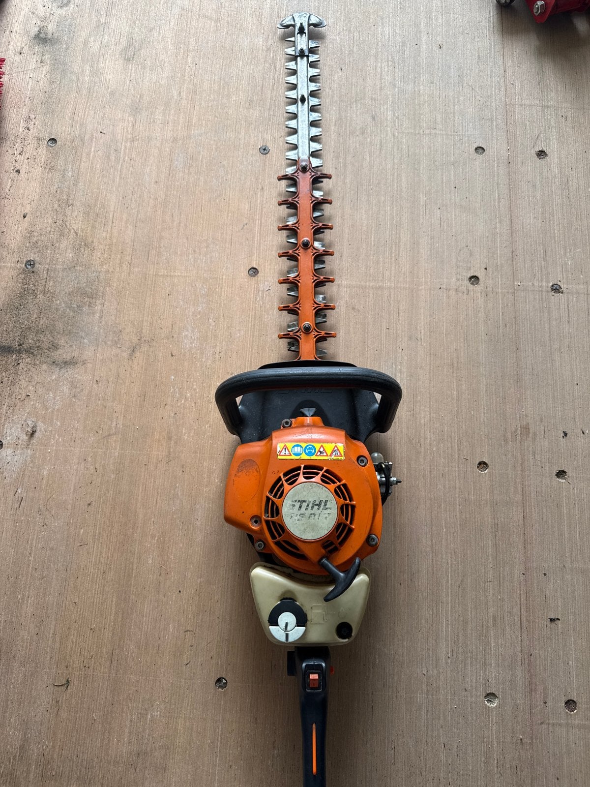 Stihl HS81T Heggenschaar - Krachtige Benzine Heggenschaar, Tuin en Terras, Heggenscharen, Ophalen, Gebruikt, Benzine