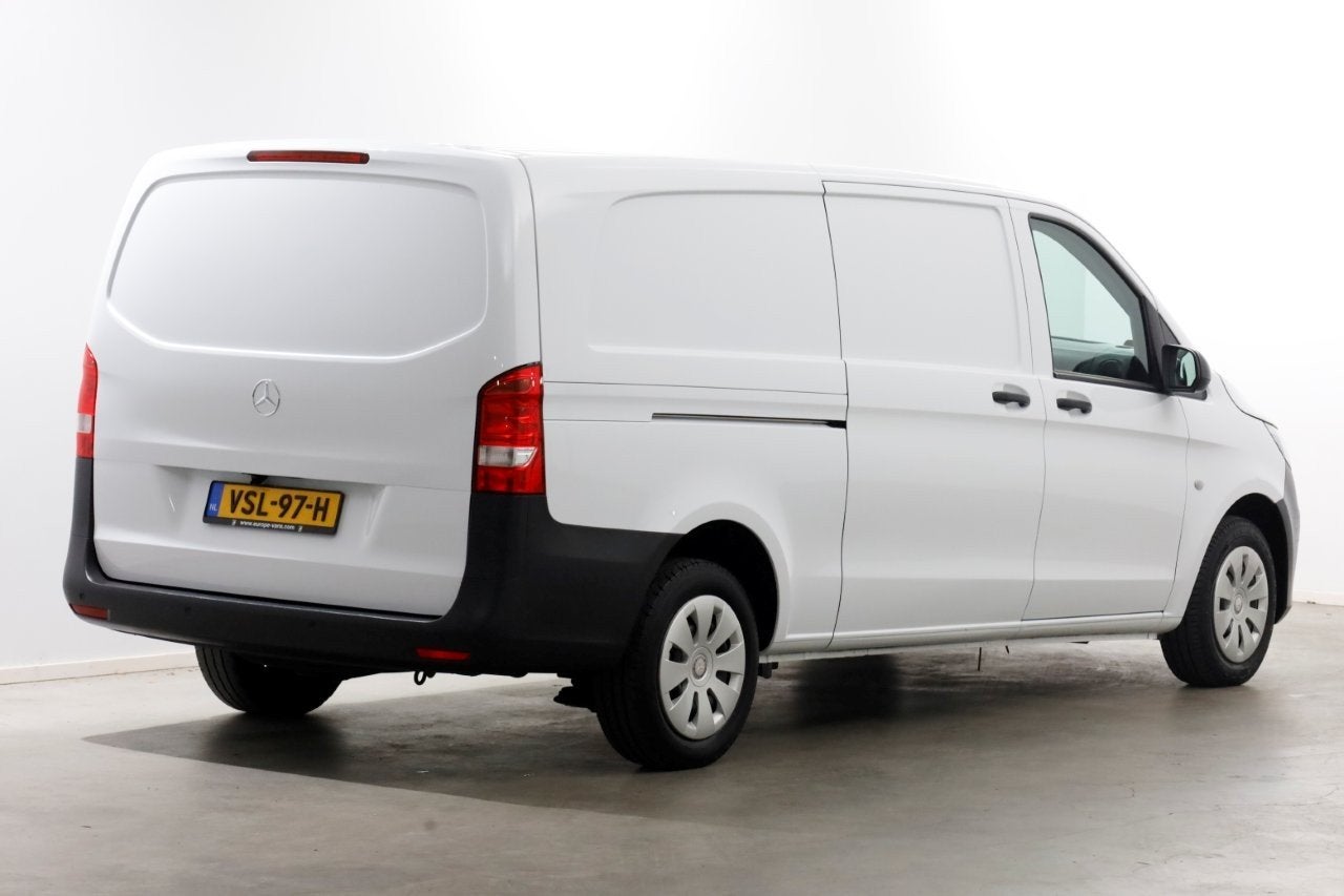 Mercedes-Benz Vito 110 CDI 110pk RWD XL Extra Lang Airco/Nav, Auto's, Achterwielaandrijving, Gebruikt, Euro 6, 4 cilinders