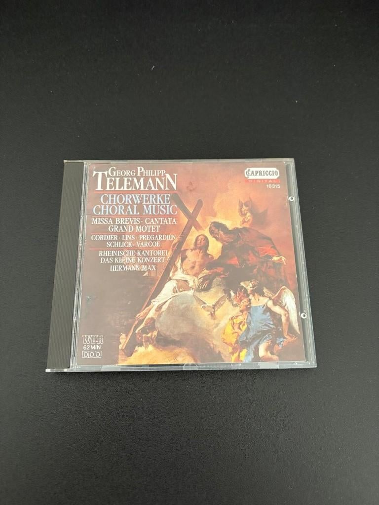 Georg Philipp Telemann - Chorwerke choral music, Verzenden, Barok, Zo goed als nieuw, Vocaal