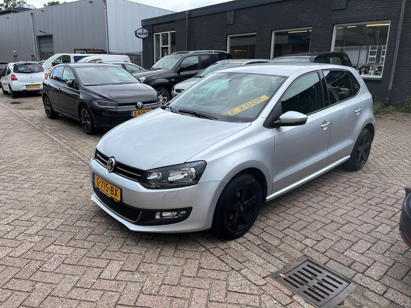 Volkswagen Polo 1.2  2009 Grijs Airco APK, Voorwielaandrijving, 967 kg, 40 €/maand, 1198 cc