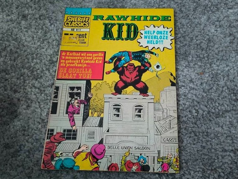 Rawhide Kid nr.117, Ophalen of Verzenden, Zo goed als nieuw, Sheriff Classics, Eén stripboek
