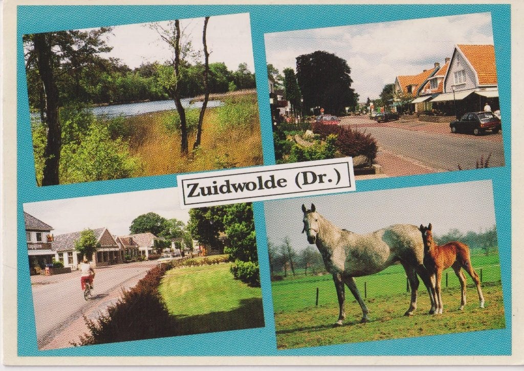 Zuidwolde peugeot 205, Ophalen of Verzenden, 1960 tot 1980, Gelopen, Drenthe
