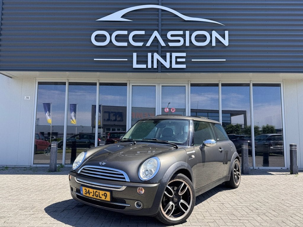Mini 3-Deurs 1.6 One | Panoramadak | Leder | Airco, Auto's, Mini, Voorwielaandrijving, Gebruikt, 4 cilinders, 4 stoelen