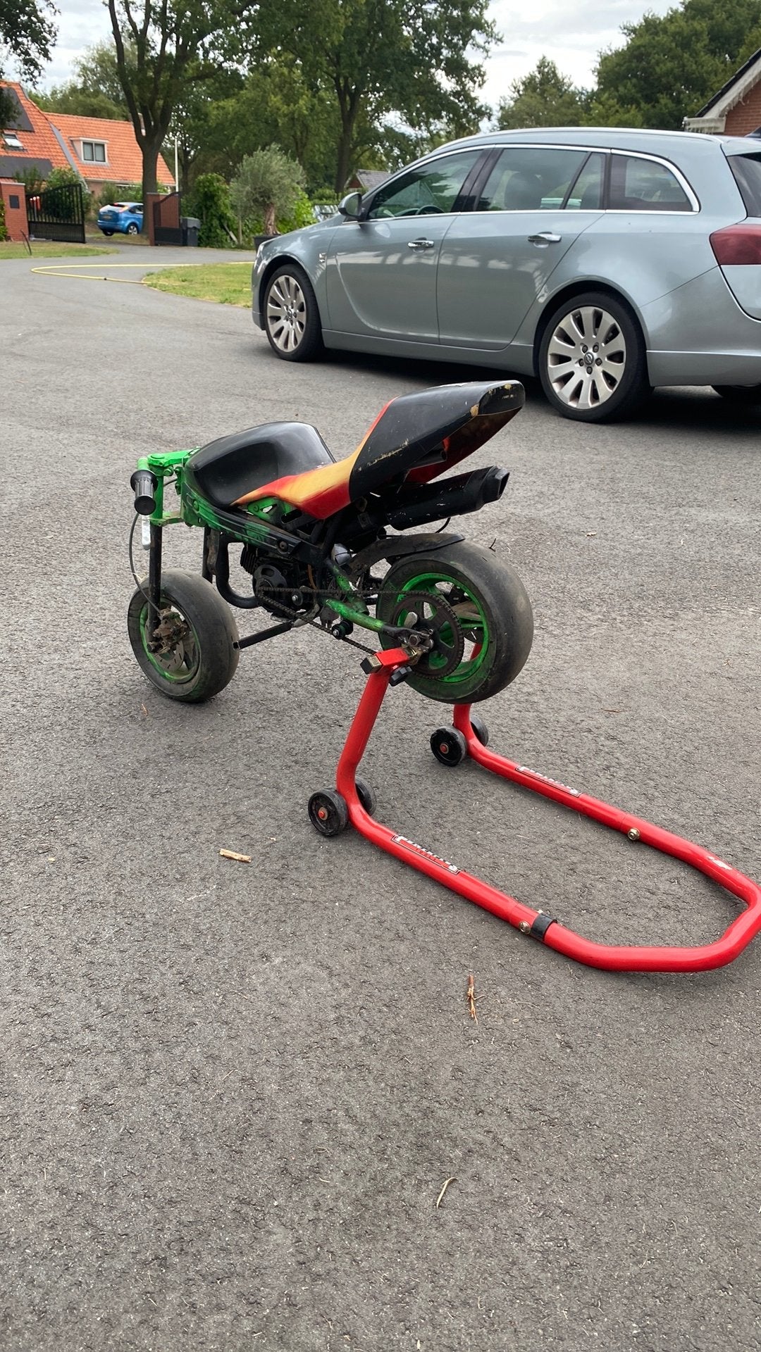 Project minibike, Fietsen en Brommers, Minibikes, Midibikes en Pitbikes, Gebruikt, Overige typen, Ophalen of Verzenden, 50 cc