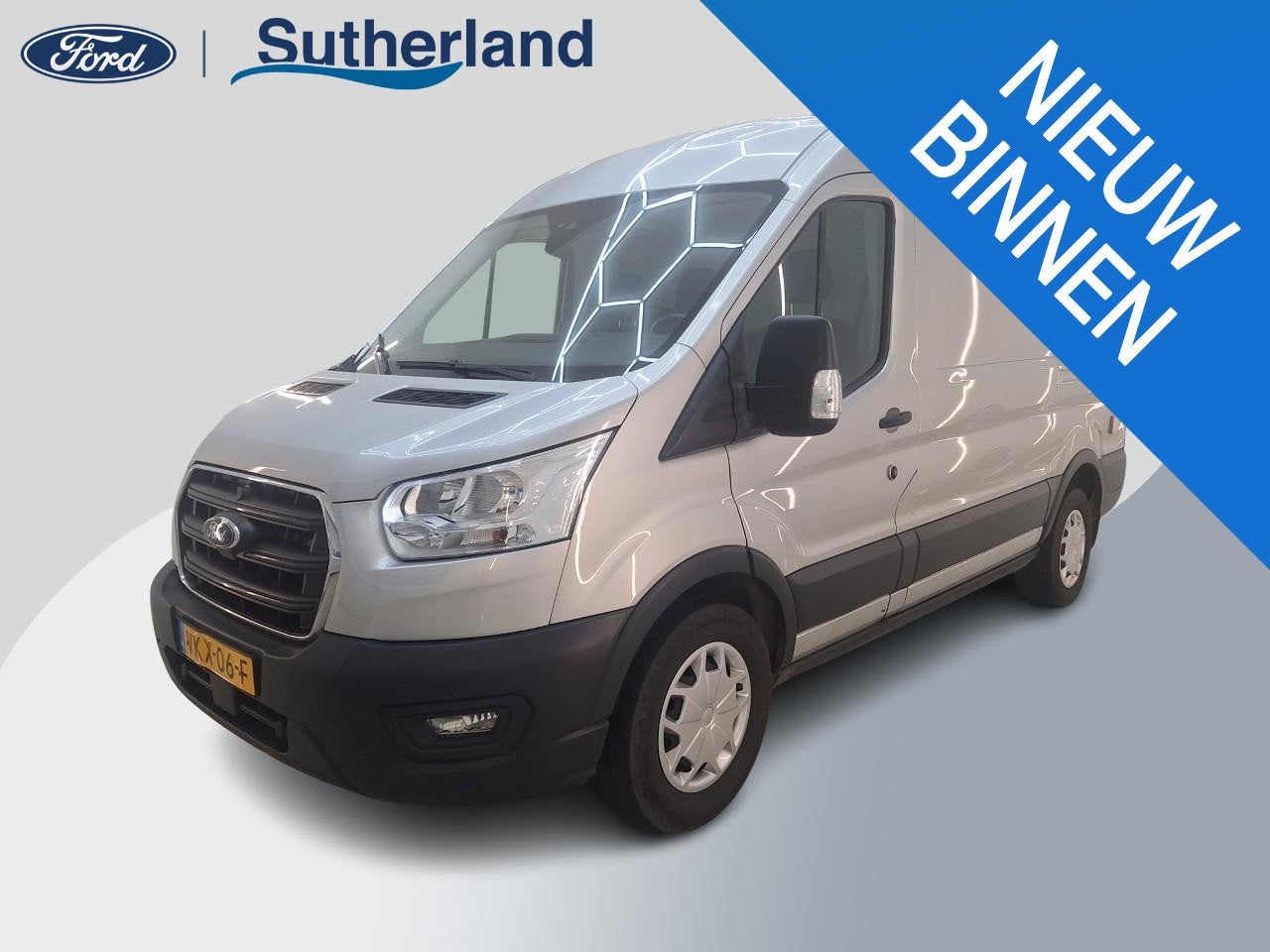 Ford Transit 350 2.0 TDCI L2H2 Trend | Volledig Ingerichte L, Stof, 4 cilinders, 129 pk, Bedrijf