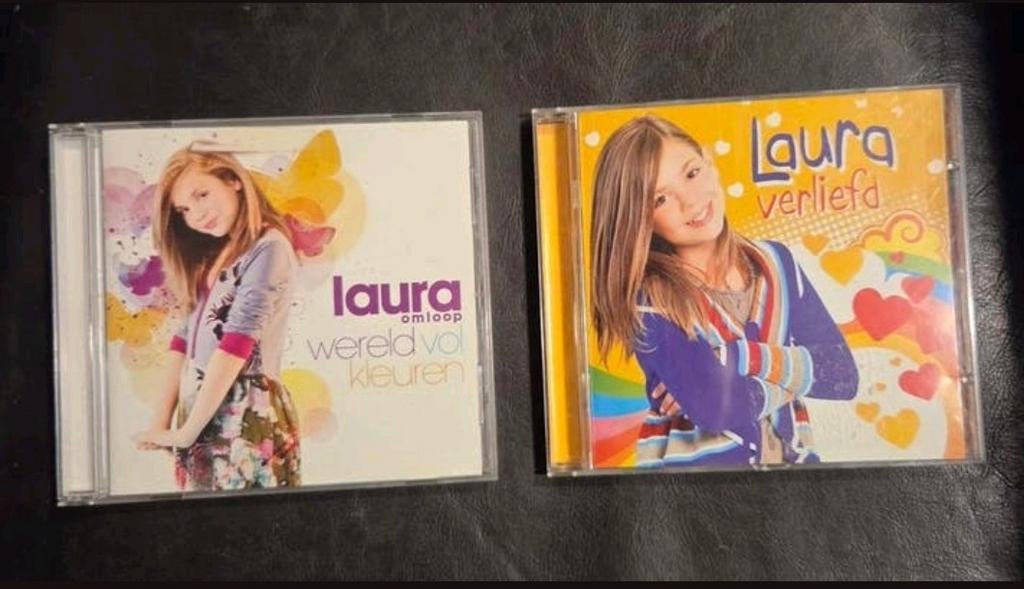 Laura Omloop: Wereld vol Kleuren en Verliefd : 2 cd's, Ophalen of Verzenden