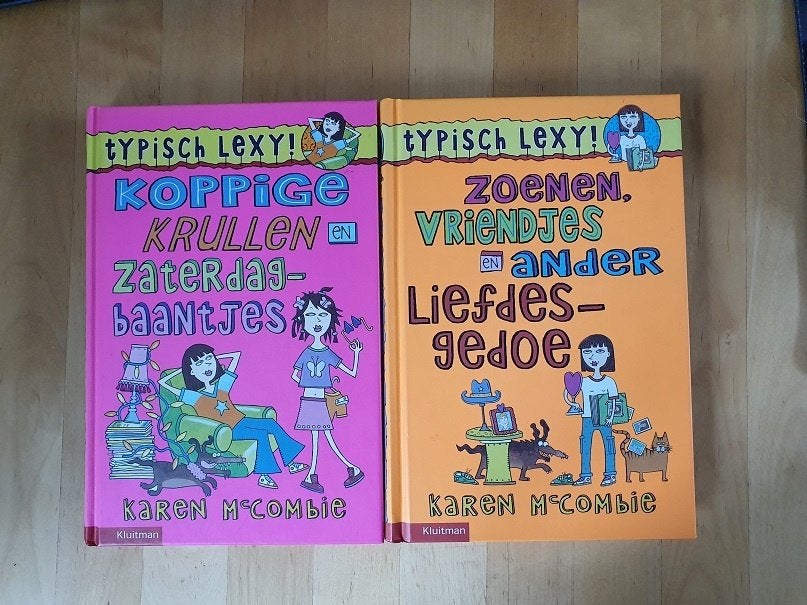 2 x typisch Lexy !  van Karen McCombie  , Boeken, Ophalen of Verzenden, Zo goed als nieuw