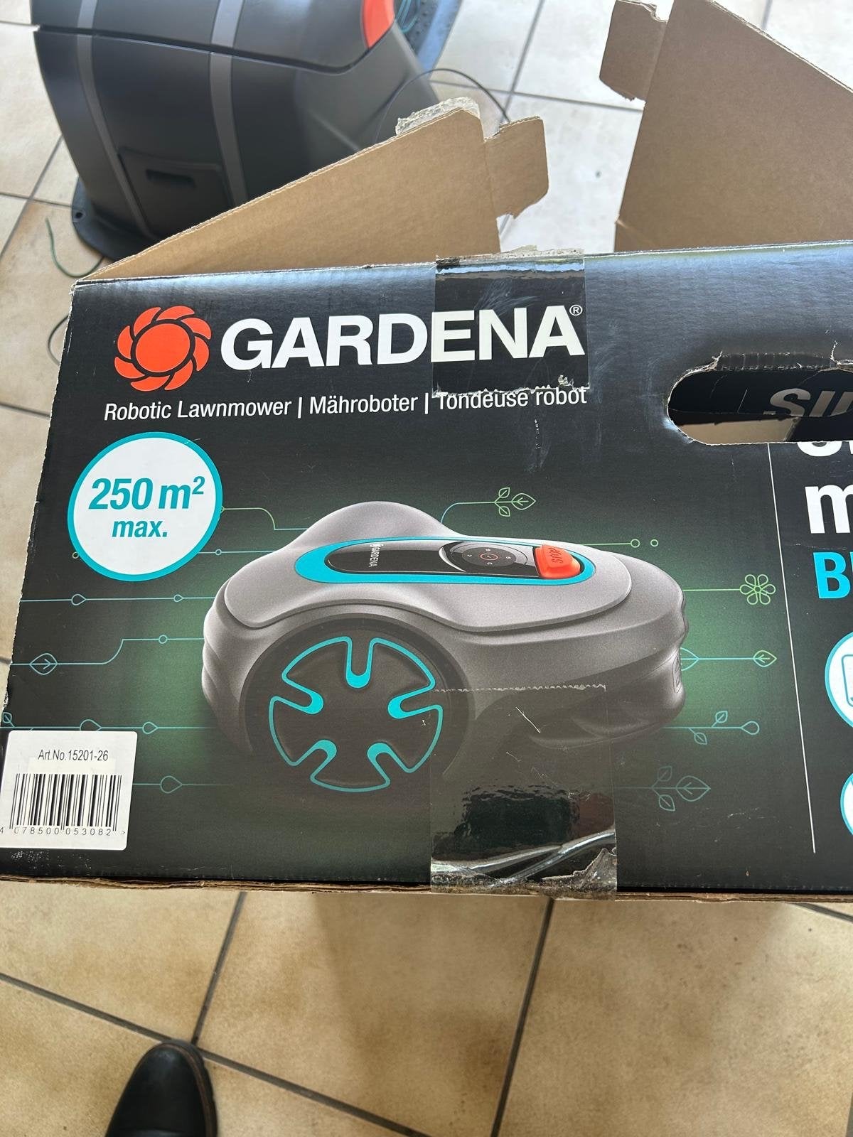 Gardena Sileno Minimo Robotmaaier, Tuin en Terras, Grasmaaiers, Ophalen, Cirkelmaaier, Minder dan 30 cm, Accu-grasmaaier