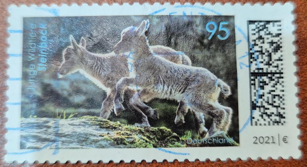 Postzegel Duitsland 2021, Ophalen of Verzenden, 1990 tot heden, Gestempeld