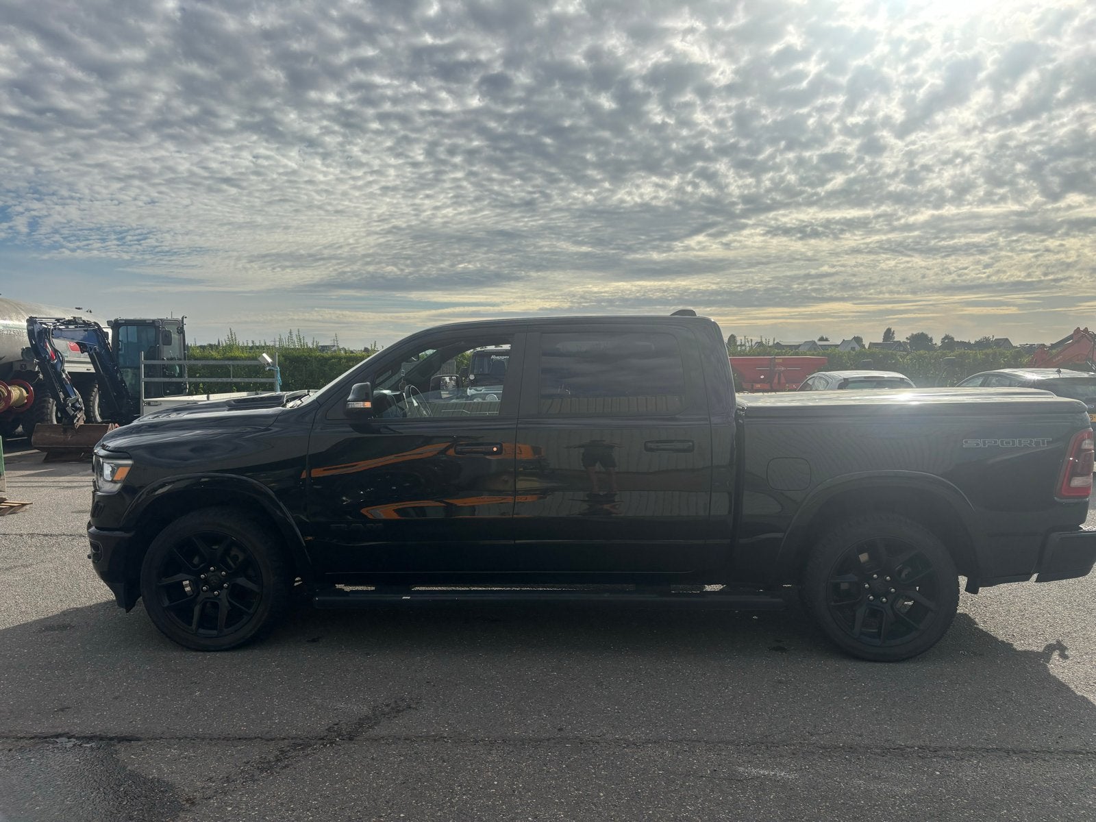 RAM 1500 RAM 1500 2021 Zwart, Auto's, 5654 cc, Zwart, Origineel Nederlands, Particulier
