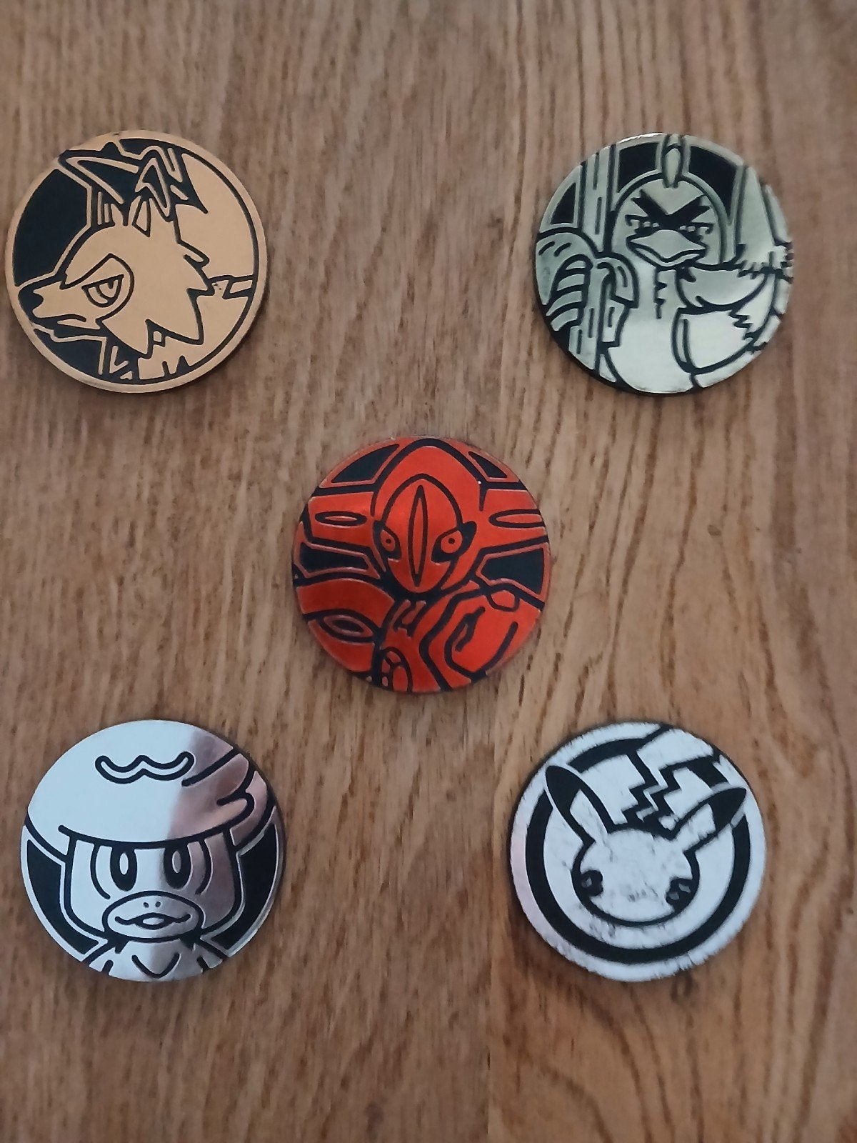 Pokémon Munten - Diverse Karakters, Ophalen, Gebruikt, Overige typen