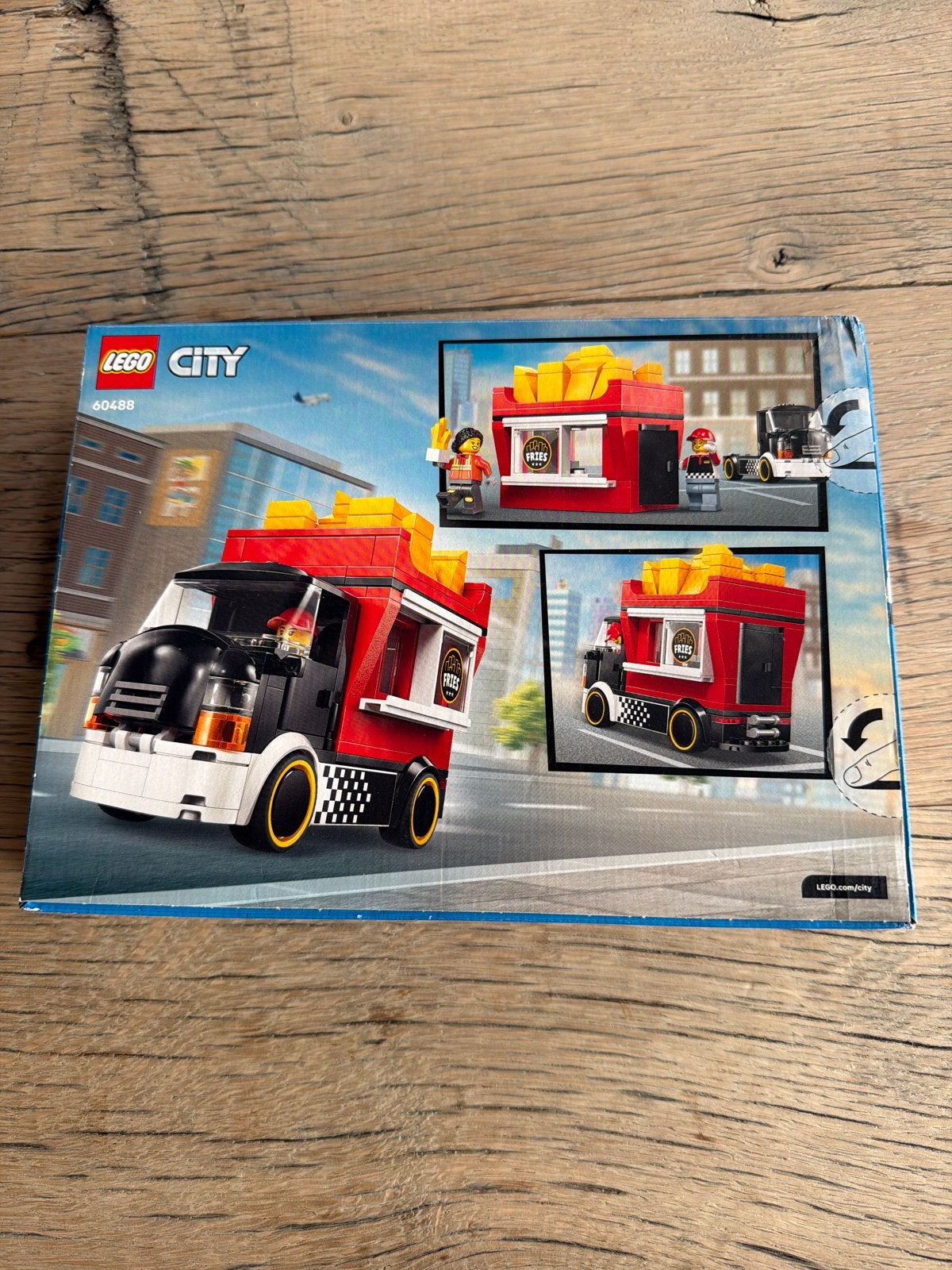 LEGO City 60488 Frietkraam Food Truck - Nieuw in doos, Ophalen of Verzenden, Nieuw, Overige merken